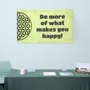 FLOWER OF LIFE - Sacred Geometry Symbol full 1 Banner