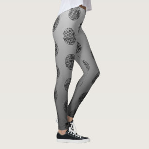 FLOWER OF LIFE - Sacred Geometry Symbol full 1 Leggings