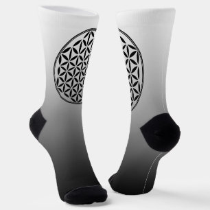 FLOWER OF LIFE - Sacred Geometry Symbol full 1 Socks