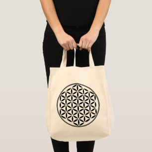 FLOWER OF LIFE - Sacred Geometry Symbol full 1 Tote Bag