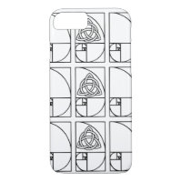 Flower of life sacred geometry triskelion