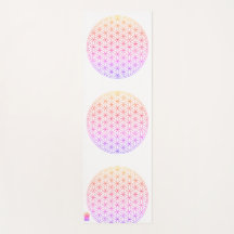 Flower of Life / Sacred Geometry Yoga Mat