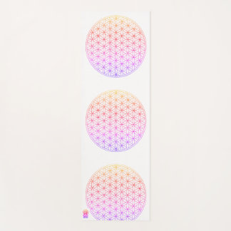 Flower of Life / Sacred Geometry Yoga Mat