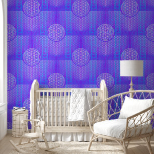 Flower Of Life - Seamless Pattern Art 1 Wallpaper