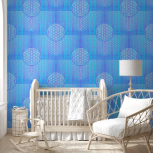Flower Of Life - Seamless Pattern Art 3 Wallpaper