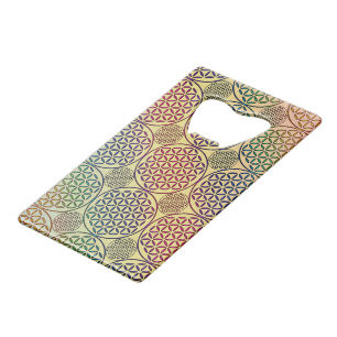 Flower of Life - stamp grunge pattern 1