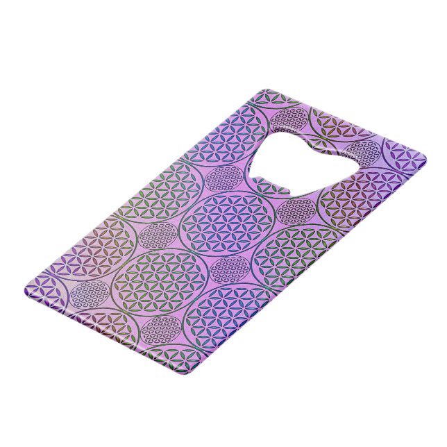 Flower of Life - stamp grunge pattern 3 (Front Angled)