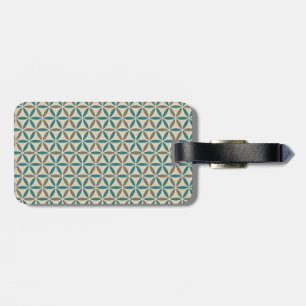 Flower of Life - stamp pattern - BG 1 Luggage Tag