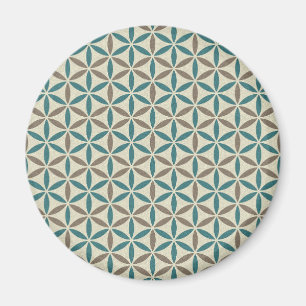 Flower of Life - stamp pattern - BG 1 Magnet
