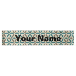 Flower of Life - stamp pattern - BG 1 Nameplate
