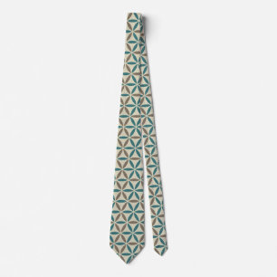 Flower of Life - stamp pattern - BG 1 Tie