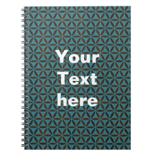 Flower of Life - stamp pattern - BG 2 Notebook