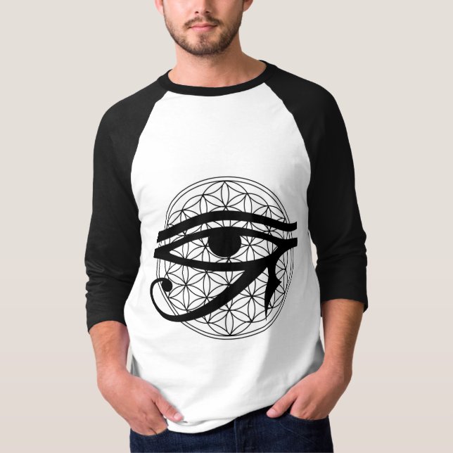 Flower of Life Third Eye T-Shirt (Front)