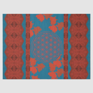 Flower of life tissue paper