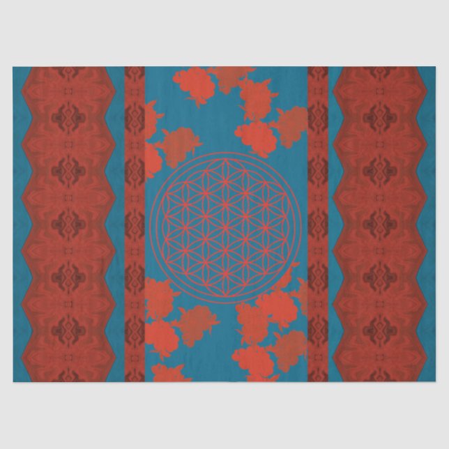 Flower of life tissue paper (Front)