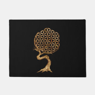 Flower of Life - Tree of life Doormat