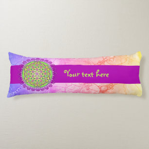 Flower Of Life - Vintage Blossom Ornaments 2 Body Cushion