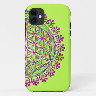 Flower Of Life - Vintage Blossom Ornaments 2 iPhone 11 Case