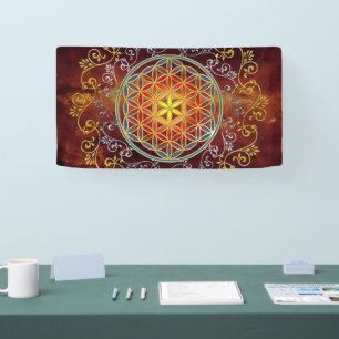 Flower Of Life - Vintage Ornaments Mandala 1 Banner