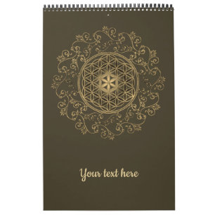 Flower Of Life - Vintage Ornaments Mandala 2 Calendar
