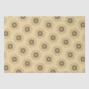 Flower Of Life - Vintage Ornaments Mandala 2 Tissue Paper