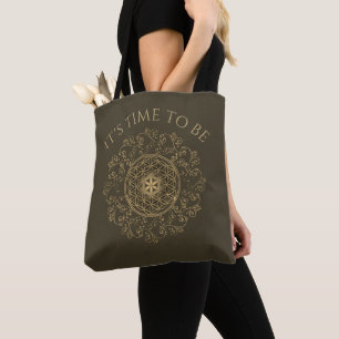 Flower Of Life - Vintage Ornaments Mandala 2 Tote Bag