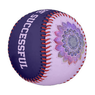 Flower Of Life - Vintage Style Galaxy Space 1 Baseball