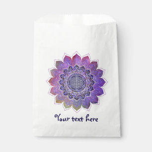 Flower Of Life - Vintage Style Galaxy Space 1 Favour Bag