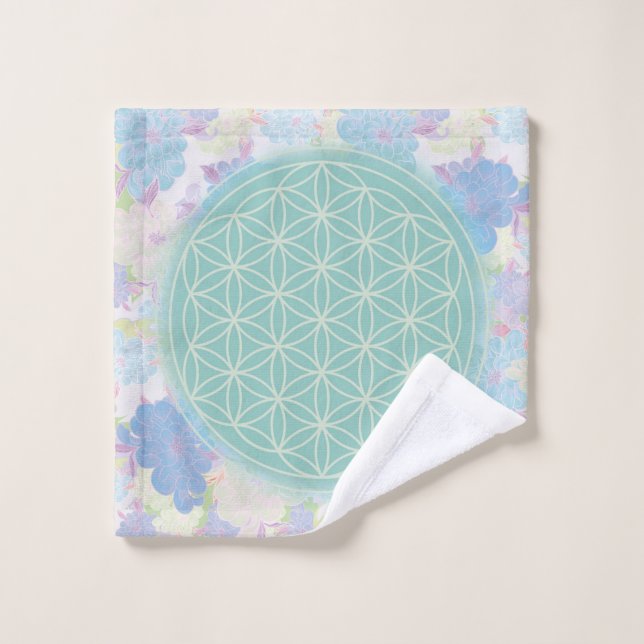 flower of life, wash cloth (Wash Cloth)