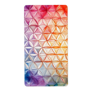 Flower of Life - Watercolor Painting