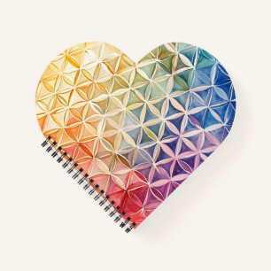 Flower of Life - Watercolor Painting Notebook