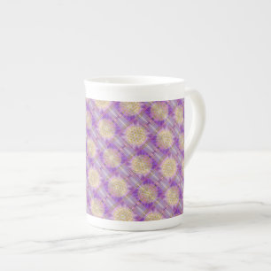 FLOWER OF LIFE - Yantra seamless pattern Bone China Mug