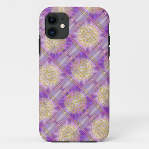 FLOWER OF LIFE - Yantra seamless pattern iPhone 11 Case