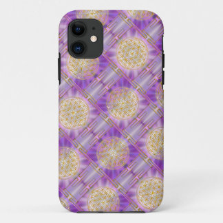 FLOWER OF LIFE - Yantra seamless pattern iPhone 11 Case