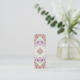 Flower of Live Pattern Mini Business Card
