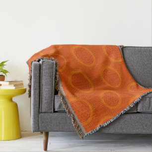 Flower Of Live - sun - seamless pattern 1 Throw Blanket
