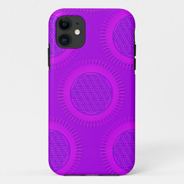 Flower Of Live - sun - seamless pattern 3 Case-Mate iPhone Case (Back)