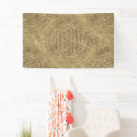 Flower Of Live - sun - seamless pattern 4