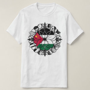 Flower of Palestine Flag, Palestine will be Free T-Shirt