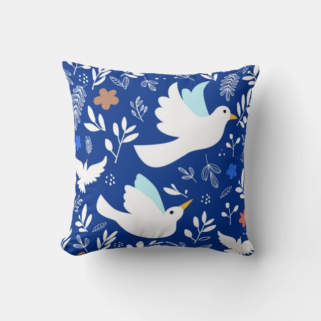 Flower of peace cushion (Front)