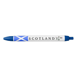 Flower of Scotland Thistle Flag Pen