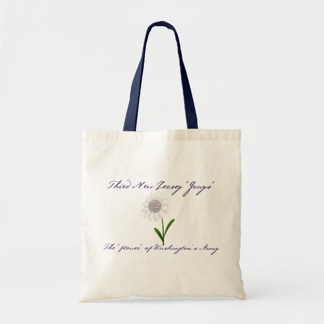 "Flower of the Army" Tote Bag (Front)