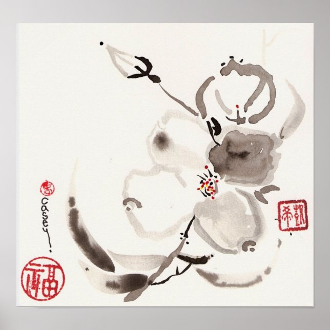 Flower of White Poster (Front)