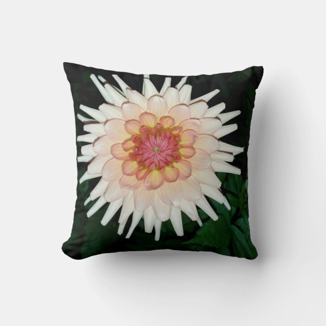 flower on a cool night cushion (Front)