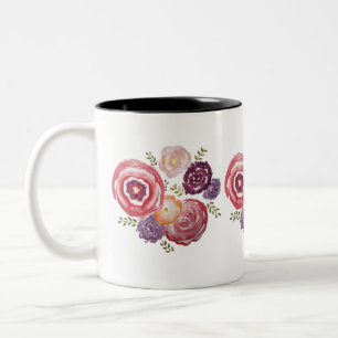 Flower Painting Bouquet Coffee Mug