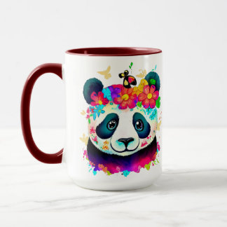 Flower Panda Mug