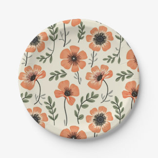 Flower Paper & Party Plates