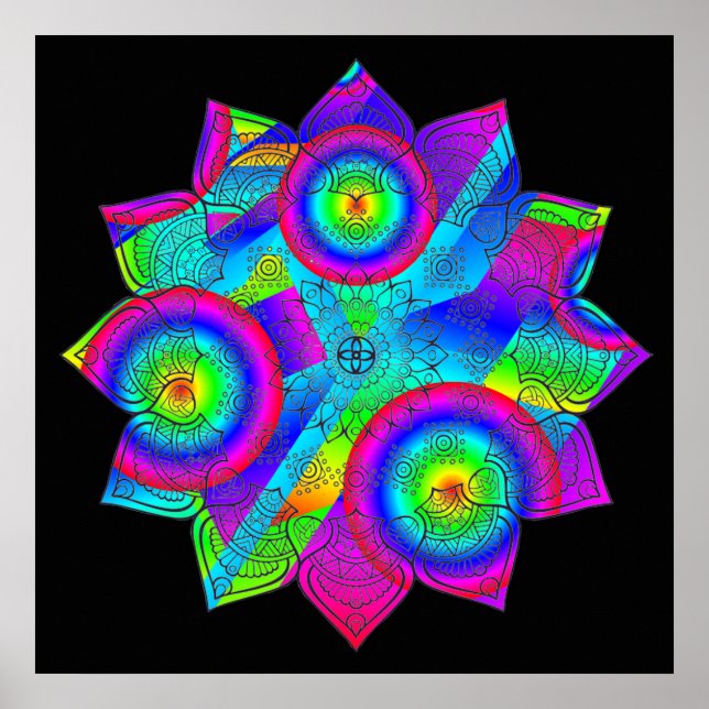 Flower Paradise Poster (Front)