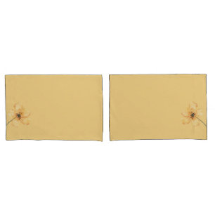 Flower paradise yellow pair cases