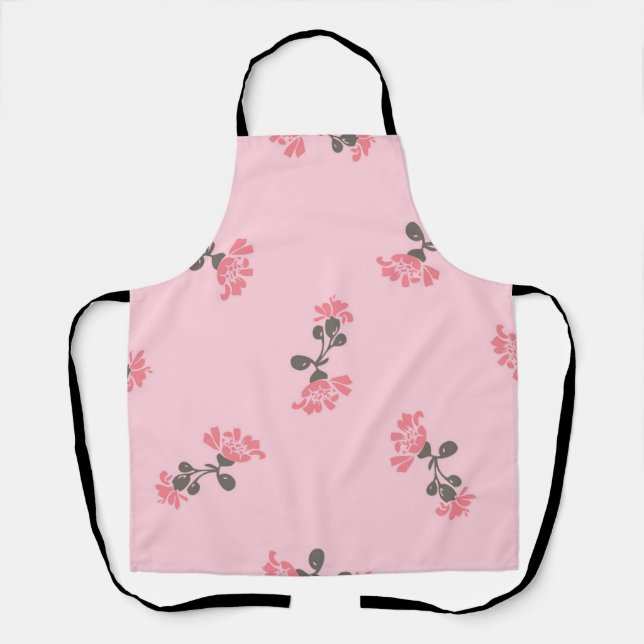 Flower pattern apron (Front)